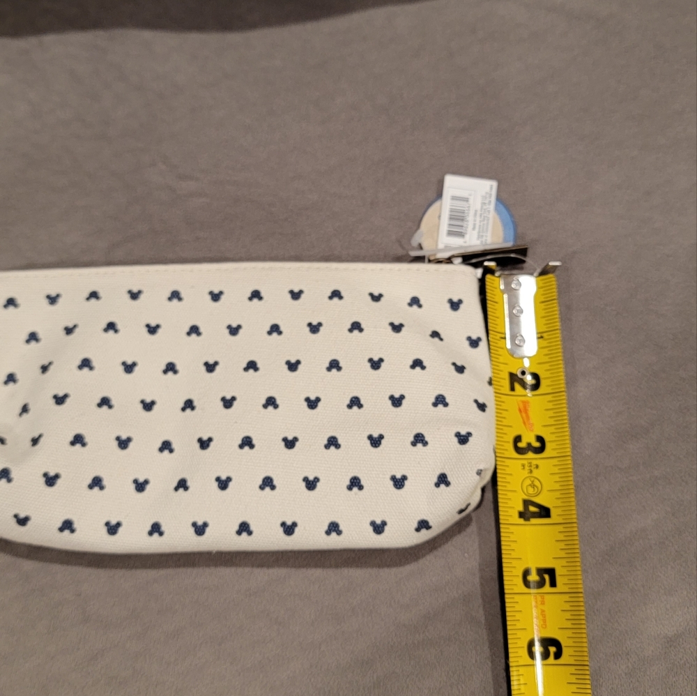 Disney x Junk Food Mickey All Over Print Pencil Shape Style Cosmetic Bag - Beige - Picture 11 of 11